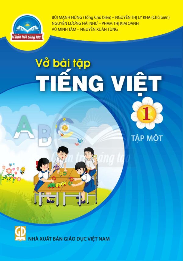 Sách bổ trợ (SBT) - Vở Bài Tập Tiếng Việt lớp 1 Tập 1 - Chân trời sáng tạo