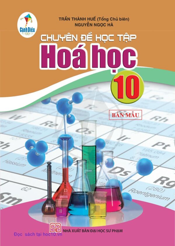 Sách giáo khoa (SGK) - Chuyên đề Hóa học 1 lớp 0 - Cánh diều