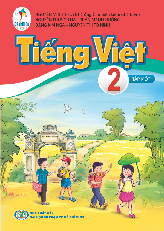 Sách giáo khoa (SGK) - Tiếng Việt lớp 2 Tập 1 - Cánh diều