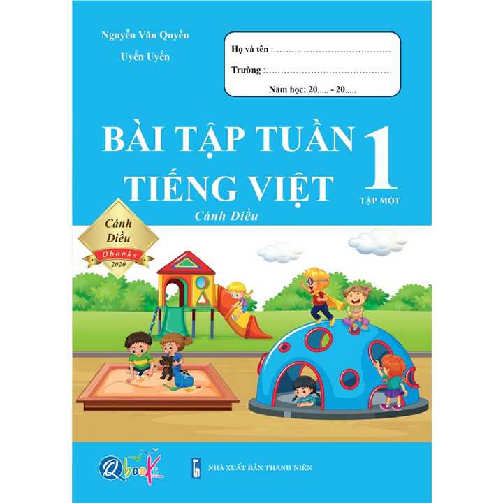 Sách bổ trợ (SBT) - Bài Tập Tuần Tiếng Việt Lớp 1 Tập 1 Cánh diều
