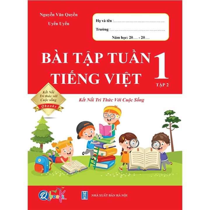 Sách bổ trợ (SBT) - Bài Tập Tuần Tiếng Việt Lớp 1 Tập 2 Kết nối tri thức