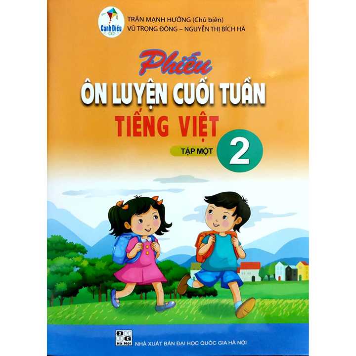 Sách bổ trợ (SBT) - Phiếu Ôn Luyện Cuối Tuần Tiếng Việt Lớp 2 Tập 1 Cánh diều