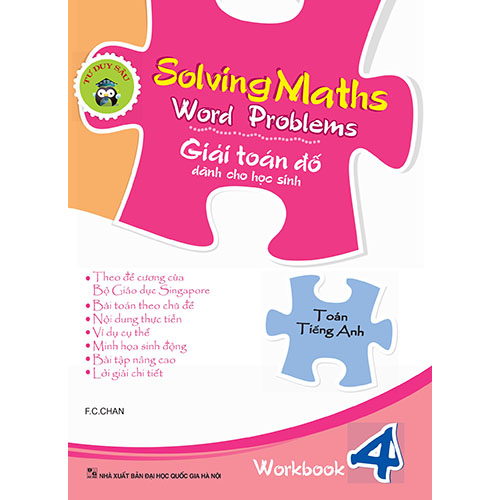 Sách bổ trợ (SBT) - Solving Maths Word Problems - Giải Toán Đố Dành Cho Học Sinh - Workbook Lớp 4 Kết nối tri thức