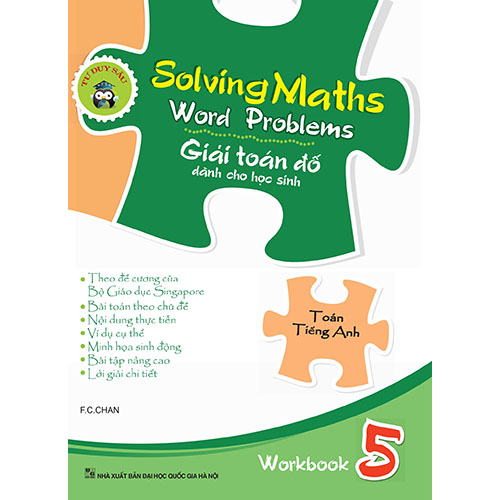 Sách bổ trợ (SBT) - Solving Maths Word Problems - Giải Toán Đố Dành Cho Học Sinh - Workbook Lớp 5 Kết nối tri thức