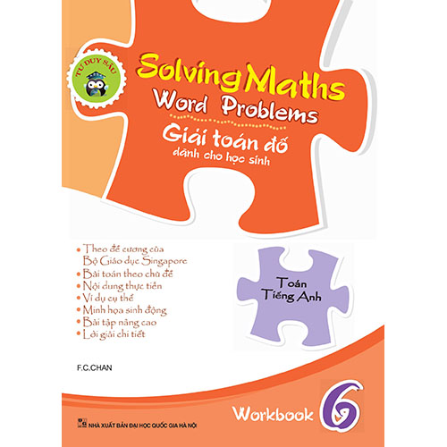 Sách bổ trợ (SBT) - Solving Maths Word Problems - Giải Toán Đố Dành Cho Học Sinh - Workbook Lớp 6 Kết nối tri thức