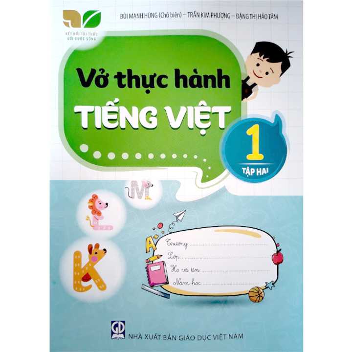 Sách bổ trợ (SBT) - Vở Thực Hành Tiếng Việt Lớp 1 Tập 2 Kết nối tri thức