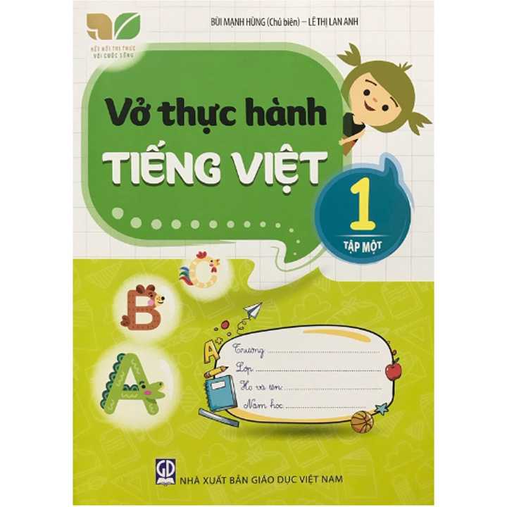 Sách bổ trợ (SBT) - Vở Thực Hành Tiếng Việt Lớp Lớp 1 Tập 1 Kết nối tri thức