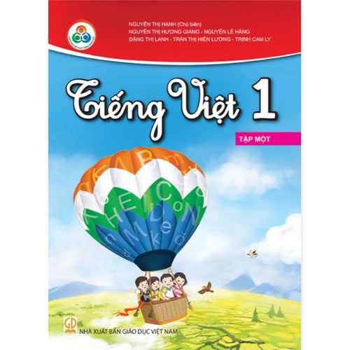 Sách giáo khoa (SGK) - Tiếng Việt Lớp 1 Tập 1 Cùng học để phát triển