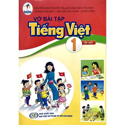 Sách giáo khoa (SGK) - Vở Bài Tập Tiếng Việt Lớp 1 Tập 1 Cánh diều
