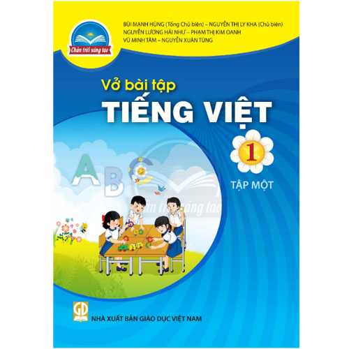 Sách giáo khoa (SGK) - Vở Bài Tập Tiếng Việt Lớp 1 Tập 1 Chân trời sáng tạo