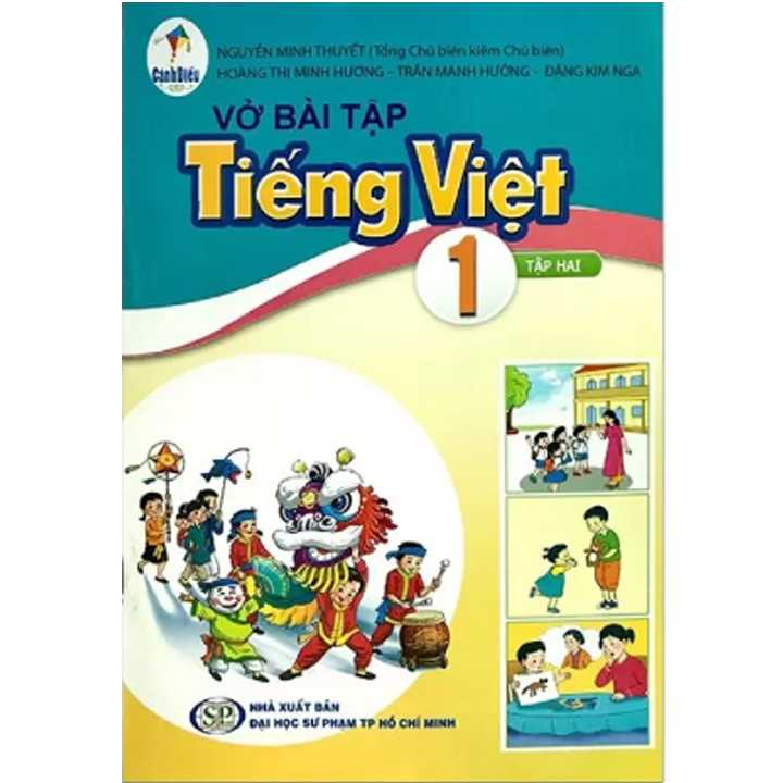 Sách giáo khoa (SGK) - Vở Bài Tập Tiếng Việt Lớp 1 Tập 2 Cánh diều