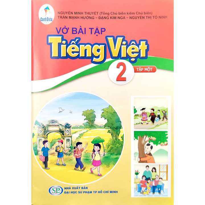 Sách giáo khoa (SGK) - Vở Bài Tập Tiếng Việt Lớp 2 Tập 1 Cánh diều