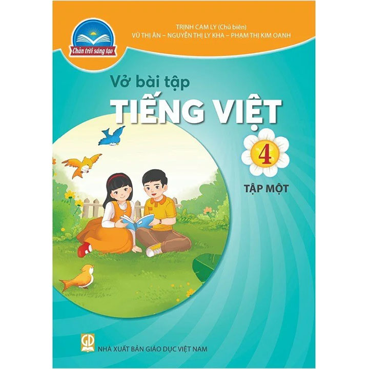 Sách giáo khoa (SGK) - Vở Bài Tập Tiếng Việt Lớp Lớp 4 Tập 1 Chân trời sáng tạo