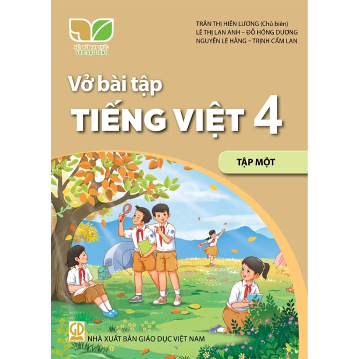 Sách giáo khoa (SGK) - Vở Bài Tập Tiếng Việt lớp Lớp 4 Tập 1 Kết nối tri thức với cuộc sống