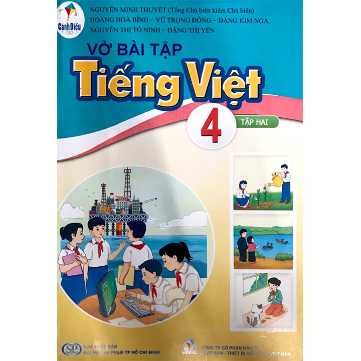 Sách giáo khoa (SGK) - Vở Bài Tập Tiếng Việt Lớp Lớp 4 Tập 2 Cánh diều