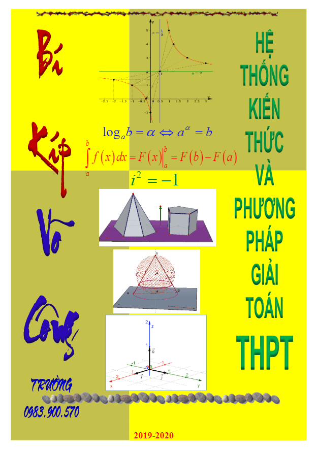 Hệ thống kiến thức và phương pháp giải Toán THPT Võ Công Trường