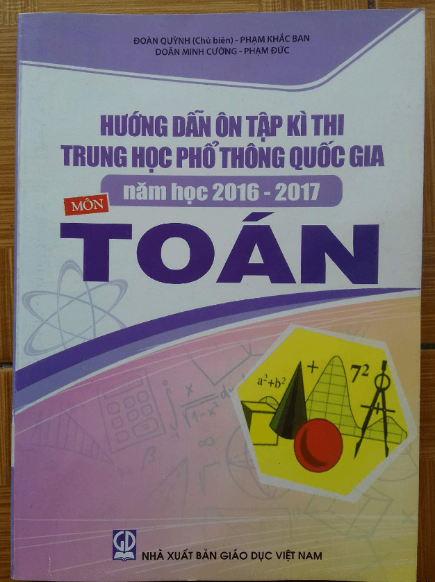 Hướng dẫn ôn tập kỳ thi THPT Quốc gia 2016 2017 môn Toán Đoàn Quỳnh