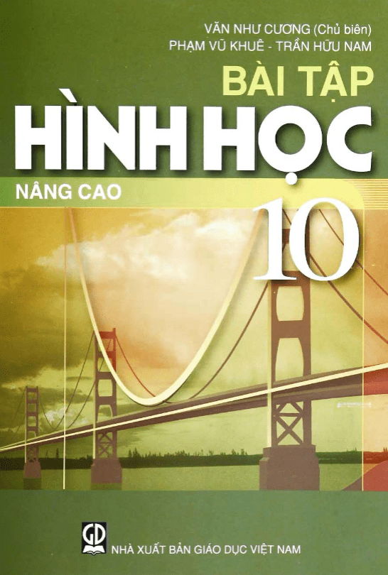 Sách bài tập Hình học 10 nâng cao