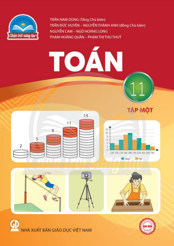 Sách giáo khoa lớp 11 môn Toán (tập 1) (Chân Trời Sáng Tạo)