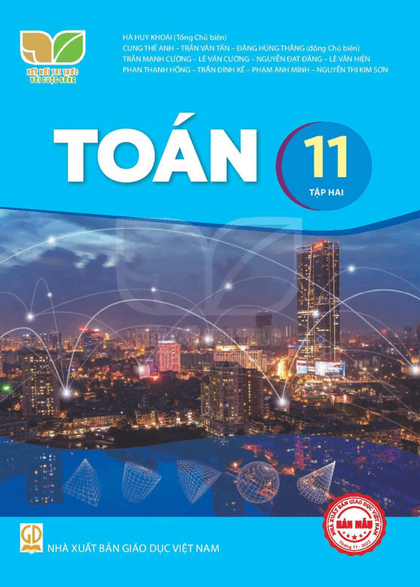 Sách giáo khoa lớp 11 môn Toán (tập 2) (Kết Nối Tri Thức Với Cuộc Sống)