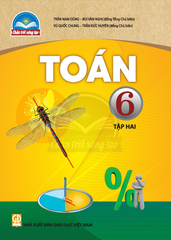 Sách giáo khoa lớp 6 môn Toán (tập 2) (Chân Trời Sáng Tạo)