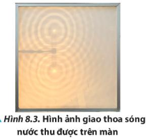 Quan sát thí nghiệm và mô tả lại hiện tượng quan sát được như trong Hình 8.3.