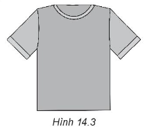  Phân tích các thành phần và vẽ hình một chiếc áo phông đơn giản như Hình 14.3