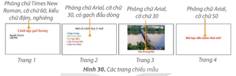 Em hãy mở tệp Canh dep que huong đã lưu ở Bài 7 và thực hiện các yêu cầu sau