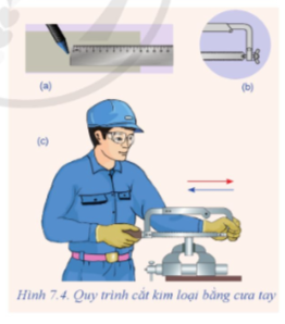 Chiều răng của lưỡi cưa được lắp như thế nào trong khung cưa?