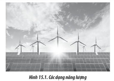 Dạng năng lượng không được thể hiện trong Hình 15.1 là