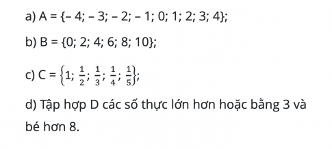 Giải bài 2 trang 13 sách bài tập (SBT) toán lớp 10 tập 1 chân trời