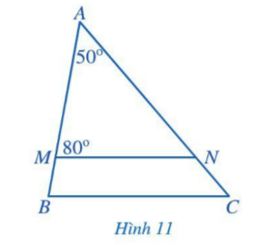 Giải bài 1 Tổng các góc của một tam giác 