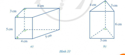Giải bài 2 Hình lăng trụ đứng tam giác, hình lăng trụ đứng tứ giác