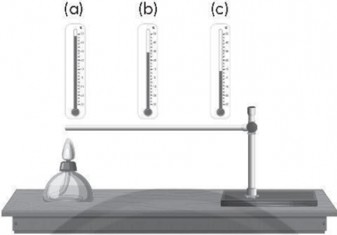 Trong hình sau, nhiệt kế nào chỉ nhiệt độ cao nhất, nhiệt kế nào chỉ nhiệt độ thấp nhất? Vì sao? Viết vào chỗ (...) nội dung trả lời của em.