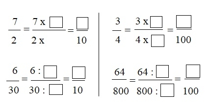 Giải câu 4 bài phân số thập phân