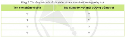 Giải bài Ôn tập Chủ đề 8 Bảo vệ môi trường trong trồng trọt