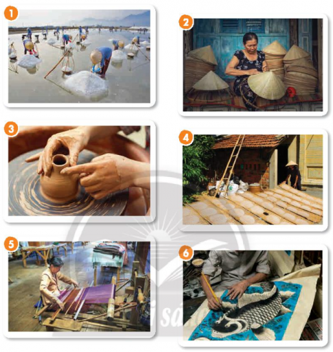 Nêu tên nghề truyền thống mà em biết. Chia sẻ với bạn về một nghề truyền thống ở địa phương mà em yêu thích