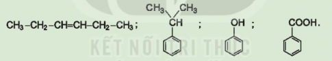 Hãy phân loại các hợp chất hữu cơ cho dưới đây thành hai nhóm hydrocarbon và dẫn xuất hydrocarbon.
