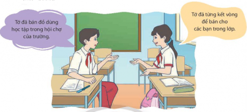 Chia sẻ những ý tưởng hoặc công việc em đã từng làm có liên quan đến kinh doanh