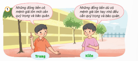 Em đồng tình hay không đồng tình với ý kiến của bạn nào? Vì sao?