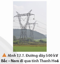 Vào ngày 27/5/1994, đường dây cao thế 500 kV Bắc – Nam (Hình 13.1) đã chính thức được đưa vào vận hành. Sự kiện này đánh 