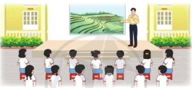 Nghe giới thiệu về cảnh quan thiên nhiên quê hương Hưởng ứng hoạt động sưu tầm tranh ảnh về cảnh quan thiên nhiên quê hương.
