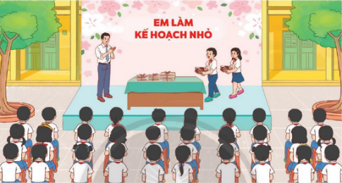 Hưởng ứng phong trào làm kế hoạch nhỏ do nhà trường phát động.