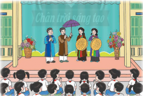 Tham gia biểu diễn hoặc cổ vũ cho các tiết mục văn nghệ về chủ đề truyền thống quê hương. Nêu cảm nhận về một tiết mục em yêu thích.