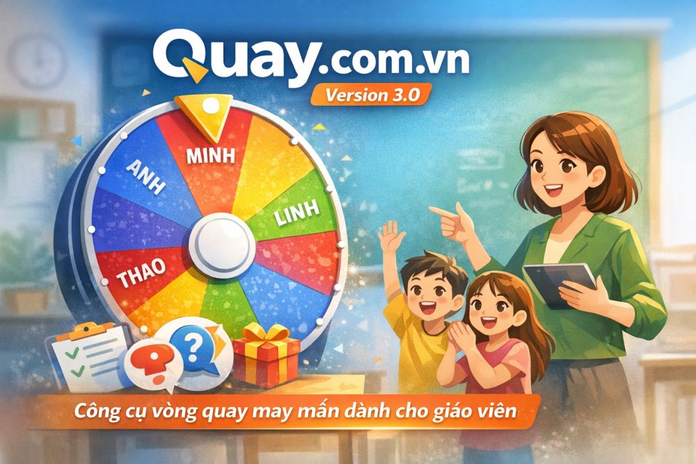 Delectech ra mắt Quay.com.vn 3.0 với nhiều tính năng lưu được nhiều option thuận tiện cho giáo viên