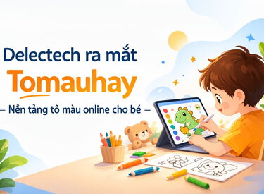 Delectech ra mắt Tô Màu Hay – công cụ tô màu online cho bé